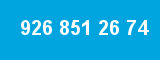 926 851 26 74
